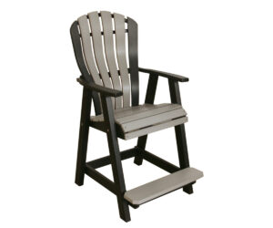 Bentback Counter Chair by Walnut Lane Poly