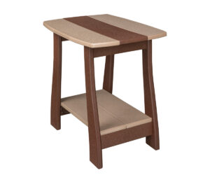 End Table – Center Stripe by Walnut Lane Poly