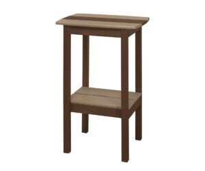 Bar Height End Table by Walnut Lane Poly