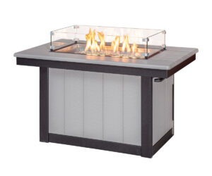 Rectangle Conversation Firepit Table by Walnut Lane Poly