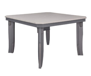 48” Square Dining Table by Walnut Lane Poly