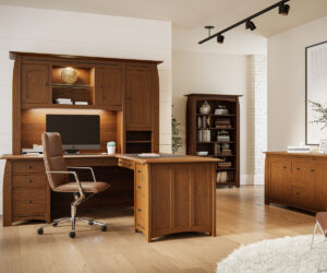 Boulder Creek Office Collection by Forks Valley Woodworking