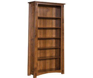 McCoy Bookcase, No Doors – 72″H by Timberside Woodworking