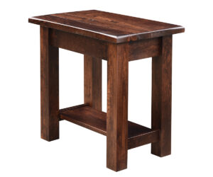 Barn Floor Chair Side Table by Ashery Oak