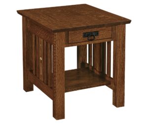Ridana End Table – 22″W by Crystal Valley Hardwoods