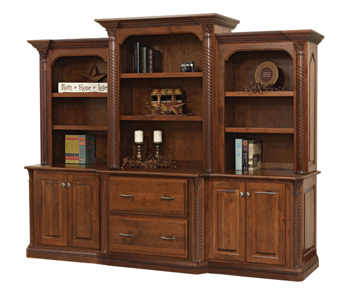 Lexington 98" Base and Three Piece Hutch by Dutch Creek Design