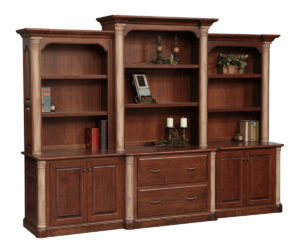 Jefferson 113″ Base and Three Piece Hutch by Dutch Creek Design