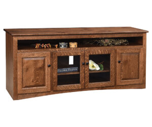 Economy TV Stand – 70″W by Ashery Oak