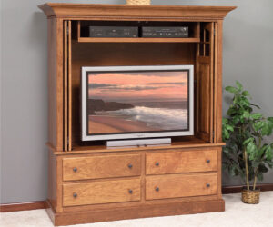 Deluxe TV Cabinet by Timberside Woodworking