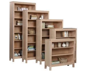 Vienna Open Bookcases by Ashery Oak