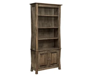 Lexington Arc Bookcase – 84″ by Forks Valley Woodworking