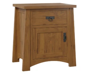 Rock Creek 1 Drawer 1 Door Nightstand by Brookside Home Furnishings