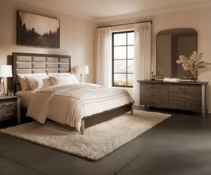Uptown Serrano Bedroom Collection by Arista Wood