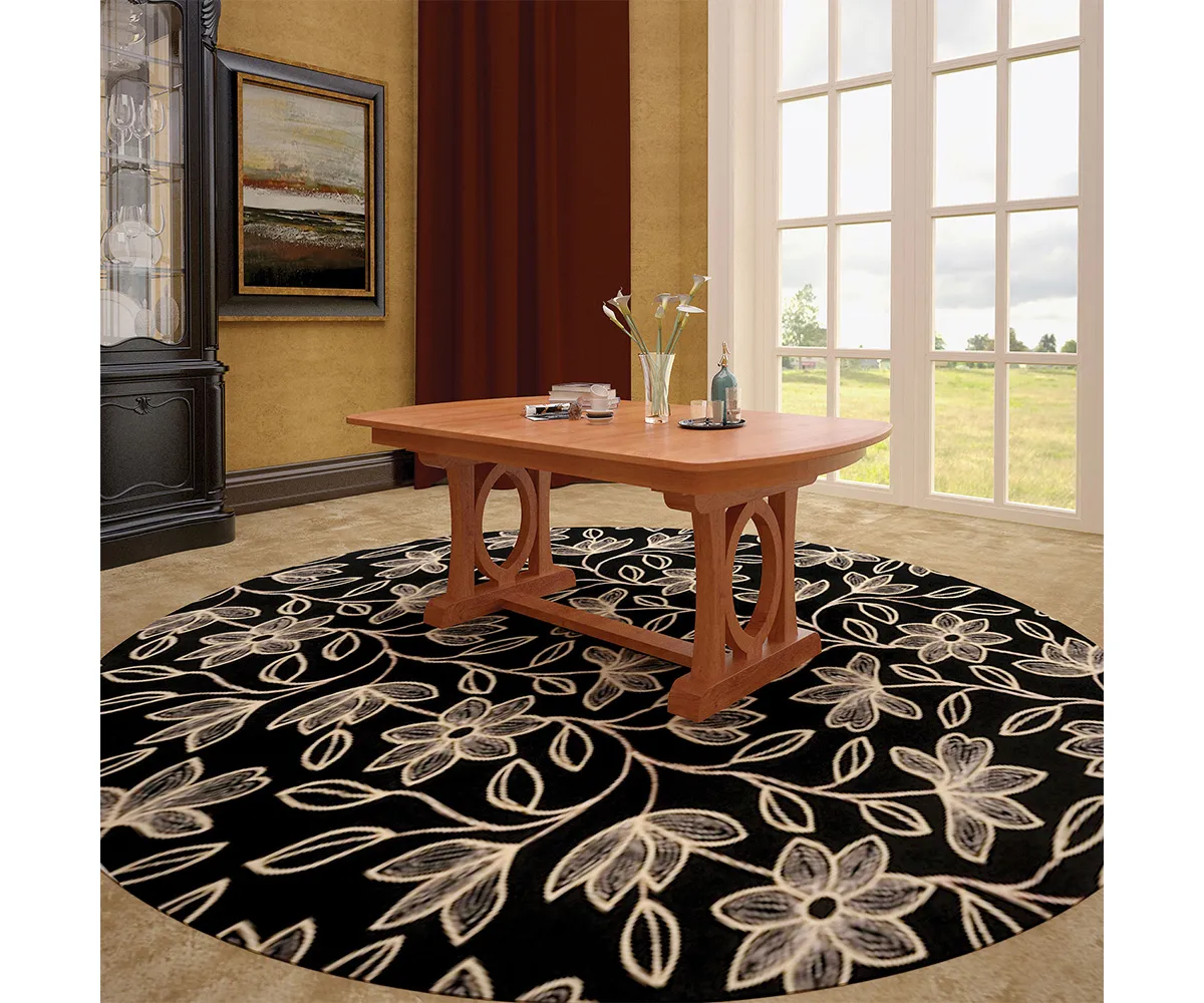 Empire Double Pedestal Dining Table by Hermies Table Shop