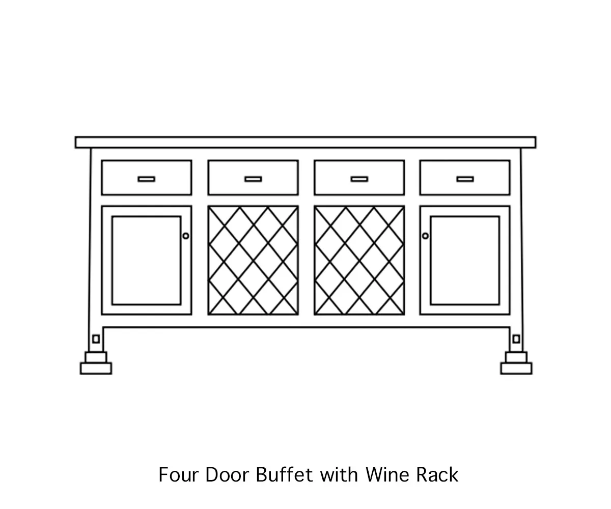 Carla Elizabeth Buffet by Hermies Table Shop