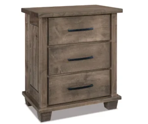 Monarch 3 Drawer Nightstand – 27″W by J&R Woodworking