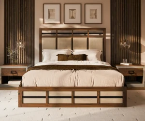 Sarasota Upholstered Bedroom Collection by Arista Wood