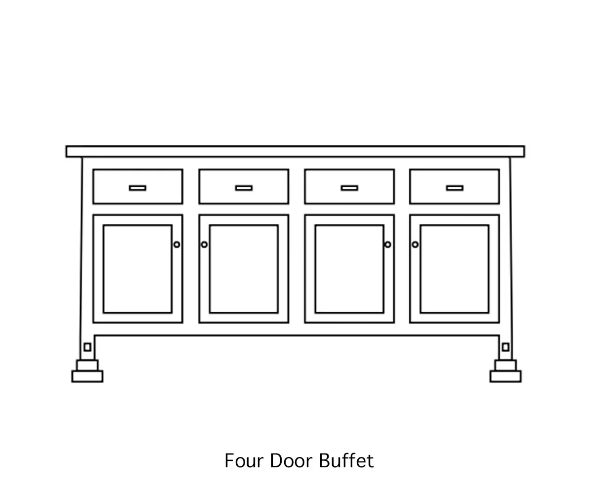 Carla Elizabeth Buffet by Hermies Table Shop