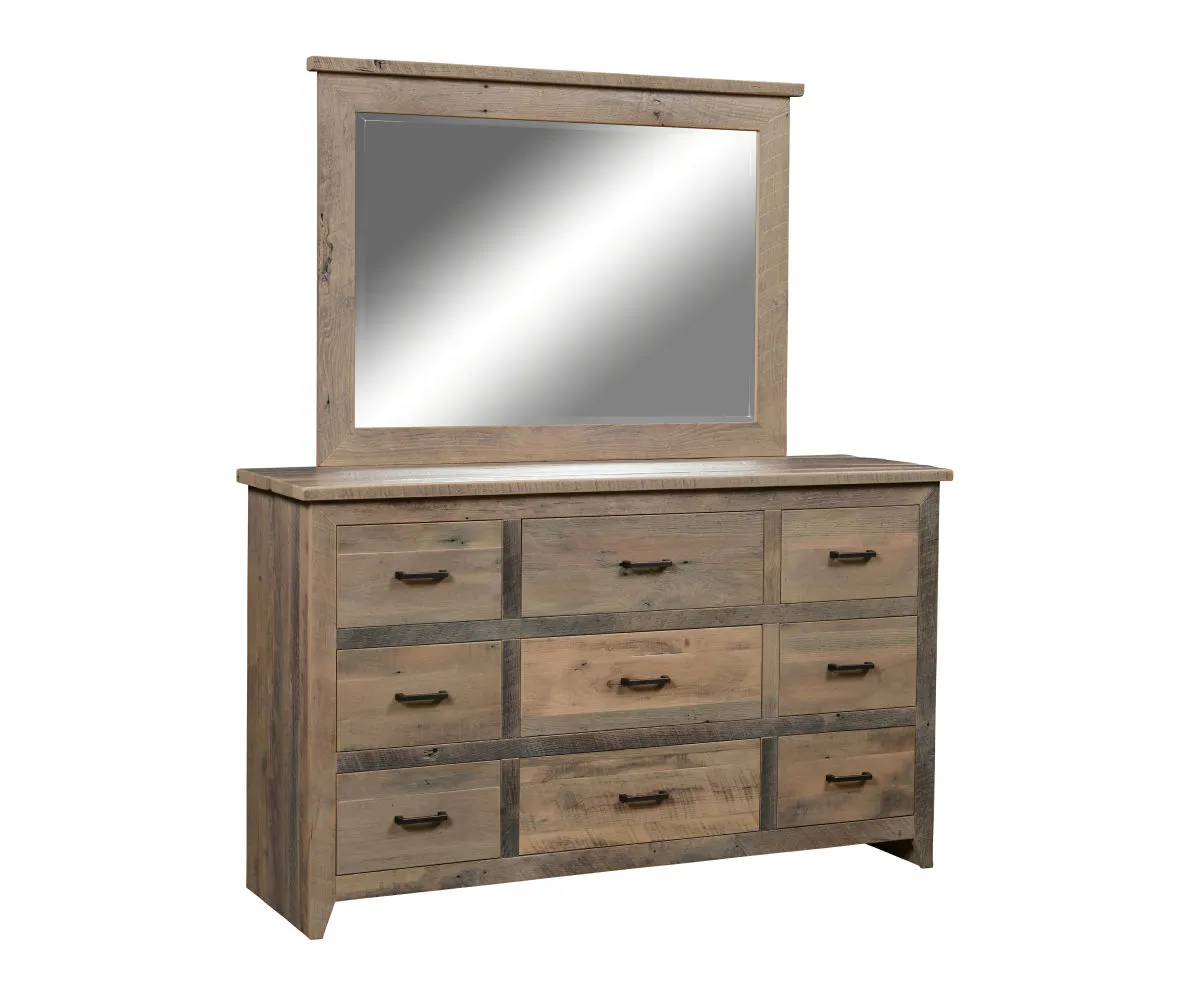 Midland 9 Drawer Dresser by Arista Wood