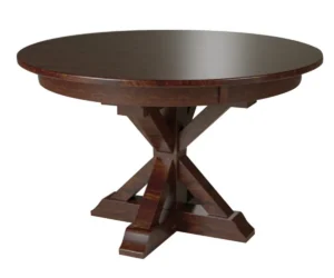 X-Base Single Pedestal by Hermies Table Shop