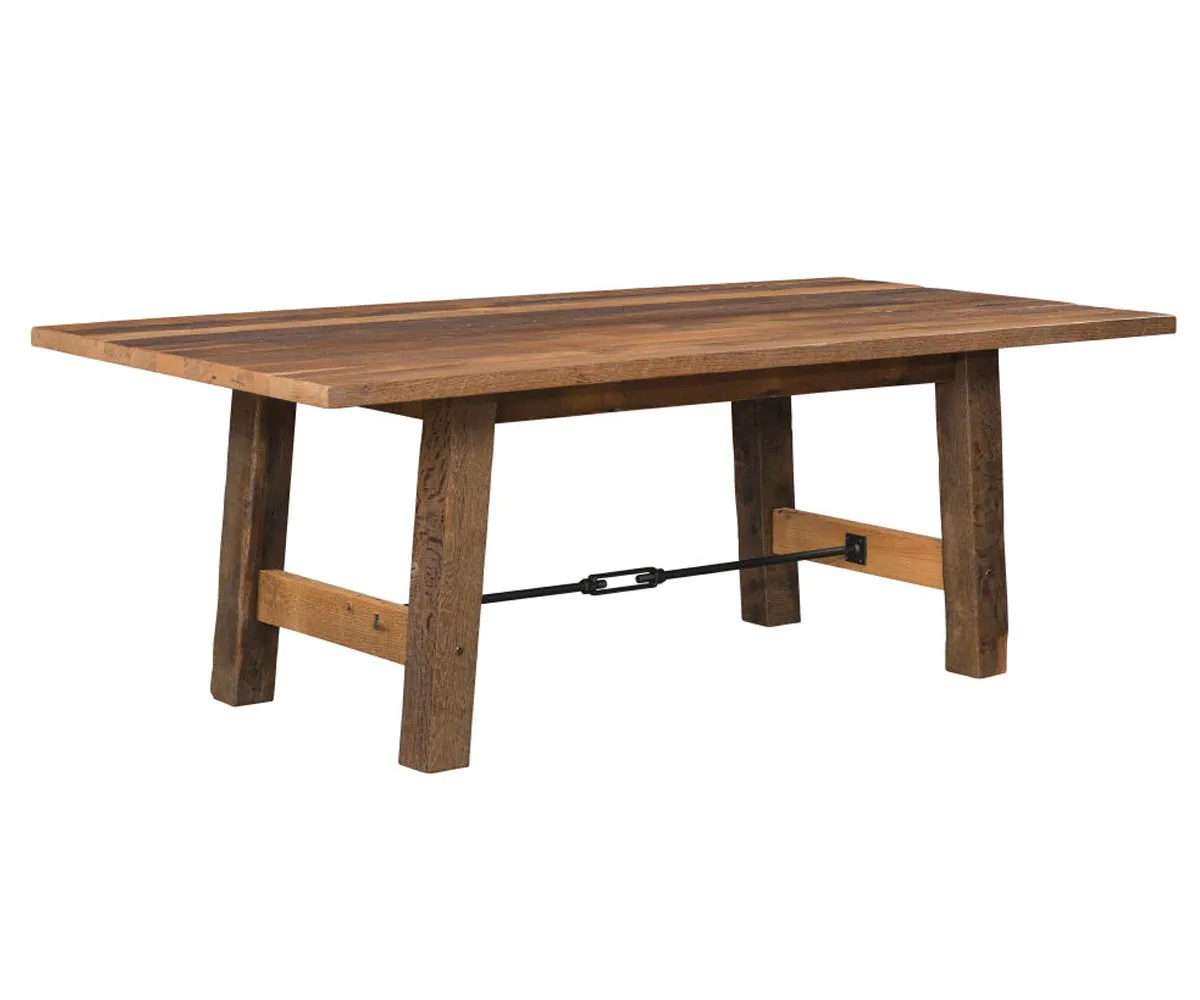 Cleveland Solid Top Dining Table by Arista Wood
