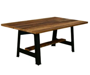 Kings Bridge Solid Top Dining Table by Arista Wood