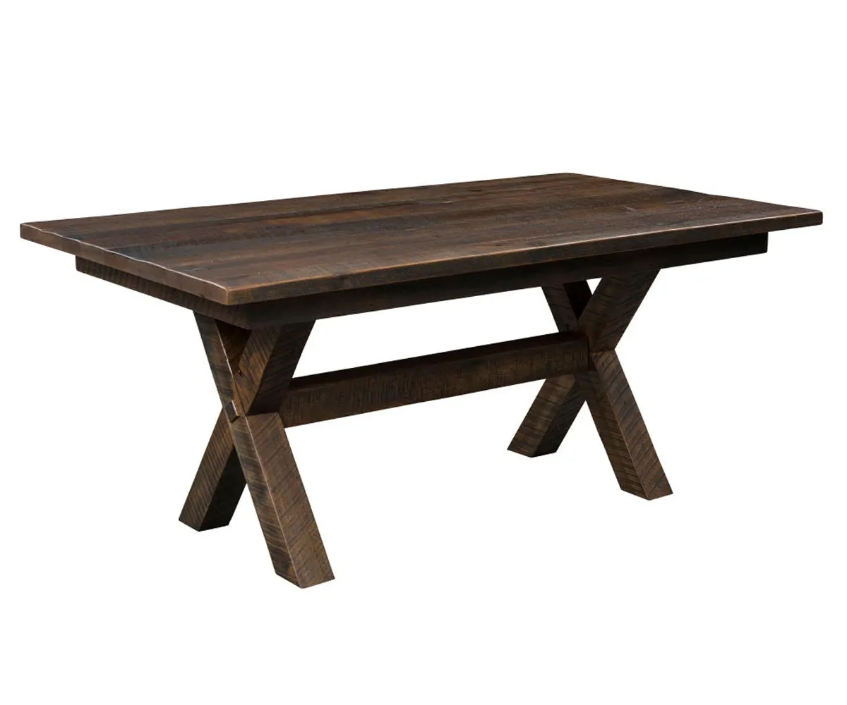 Buxton Trestle Table by Arista Wood