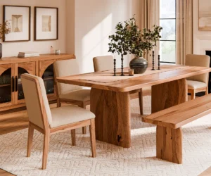 Durham Dining Collection by Arista Wood