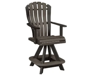 Bentback Swivel Chair Counter Height by Walnut Lane Poly