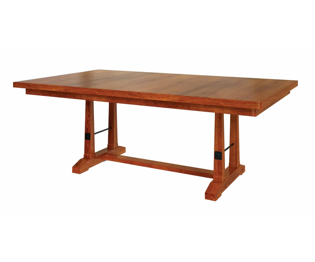 Carla Elizabeth Double Pedestal by Hermies Table Shop