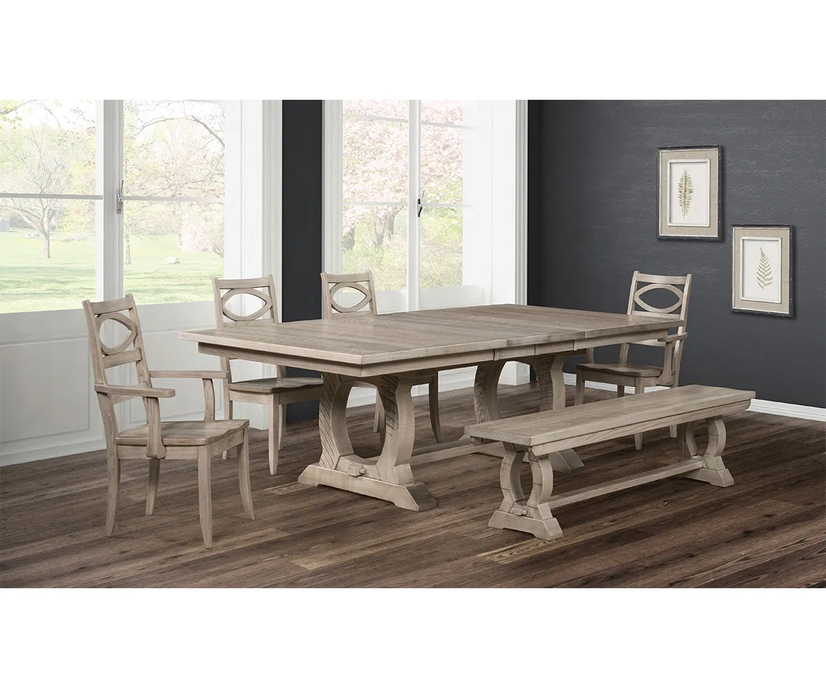 Lincoln Park Dining Table by Hermies Table Shop