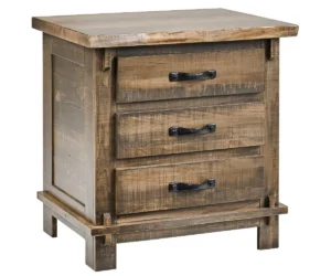 Westbury 3 Drawer Nightstand by Arista Wood