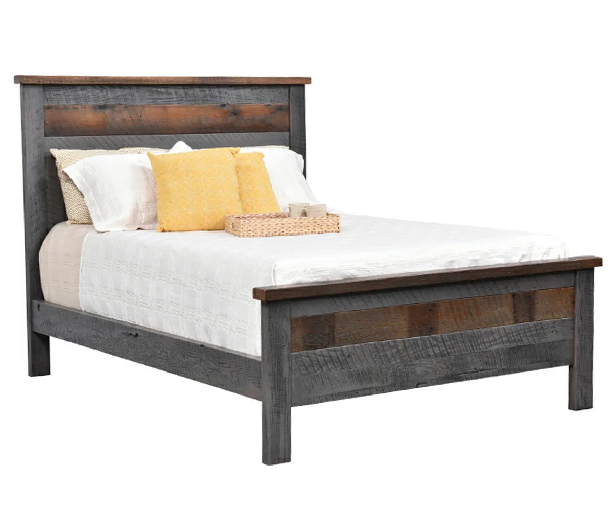 London Fog Bed by Arista Wood