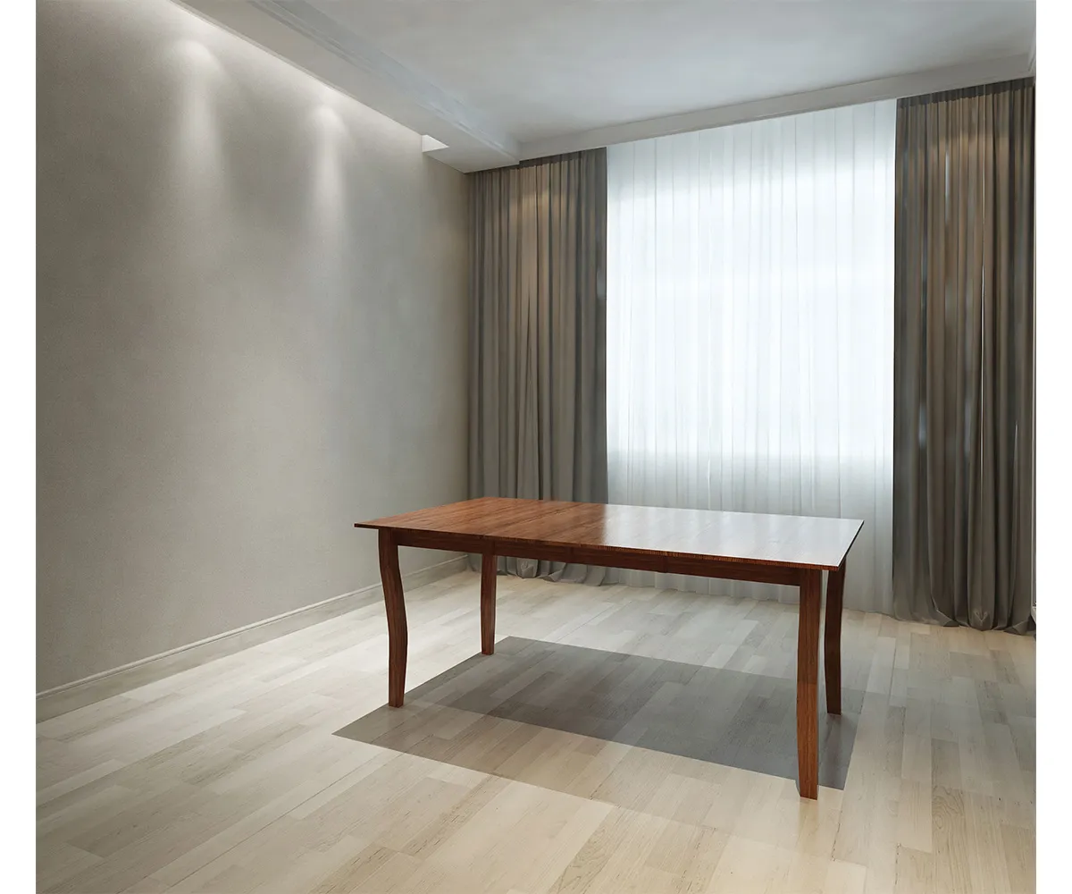Curved Shaker Dining Table by Hermies Table Shop