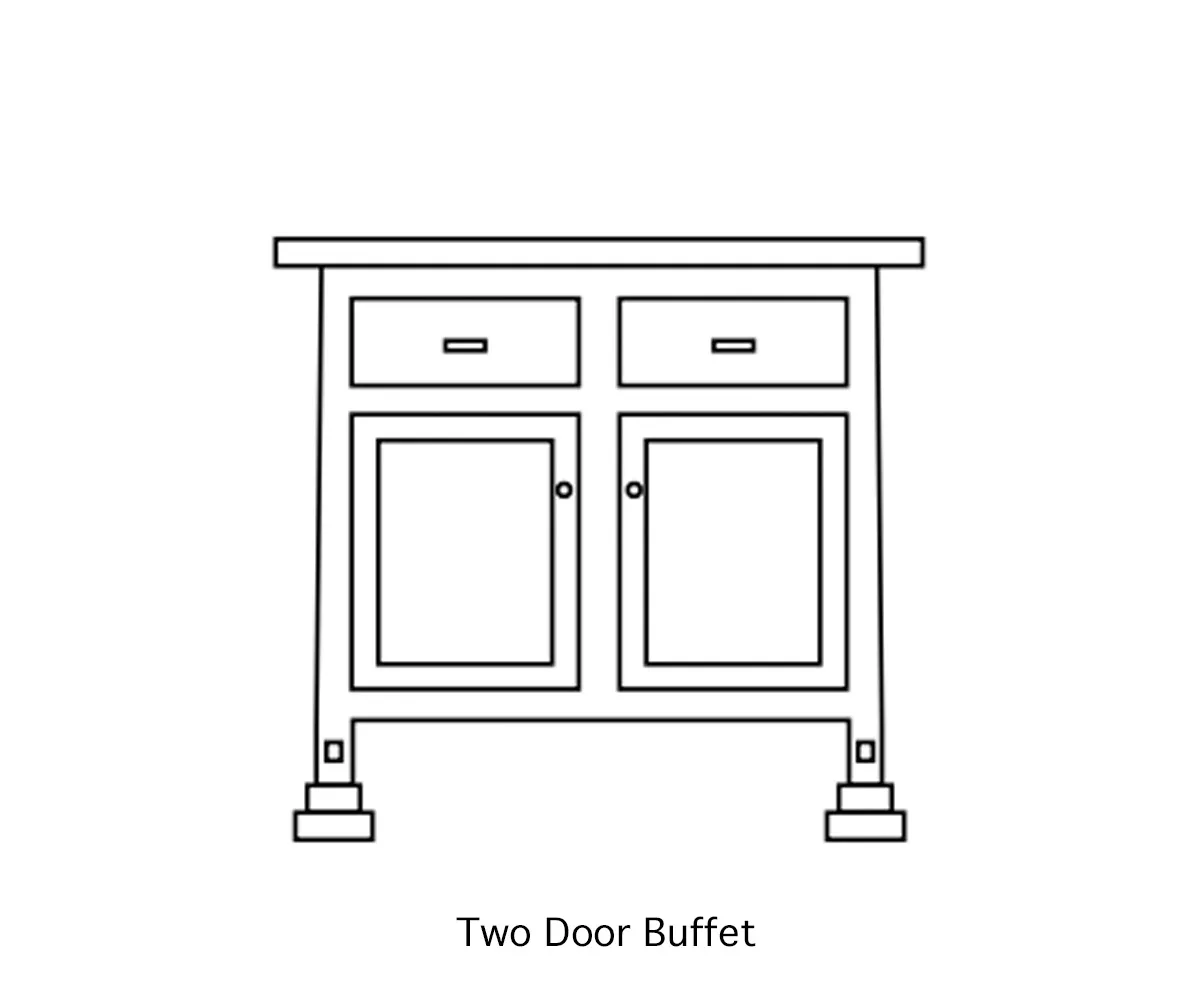 Carla Elizabeth Buffet by Hermies Table Shop