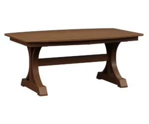Bryson Double Pedestal Table by Hermies Table Shop