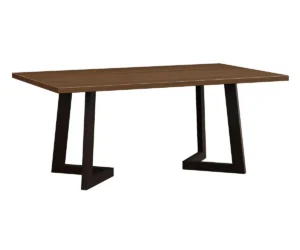 Larue Double Pedestal Dining Table by Hermies Table Shop
