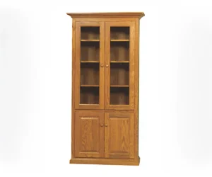 Flush Side Bookcase by Brookside Home Furnishings