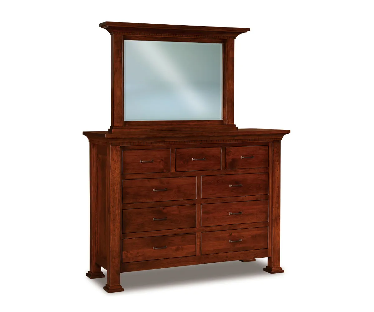 Empire 9 Drawer Dresser - 47¼"H by J&R Woodworking