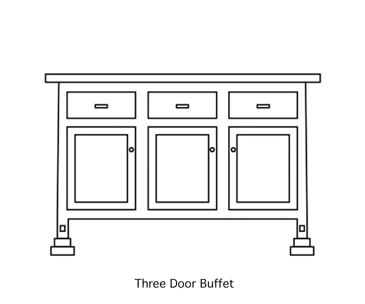 Carla Elizabeth Buffet by Hermies Table Shop