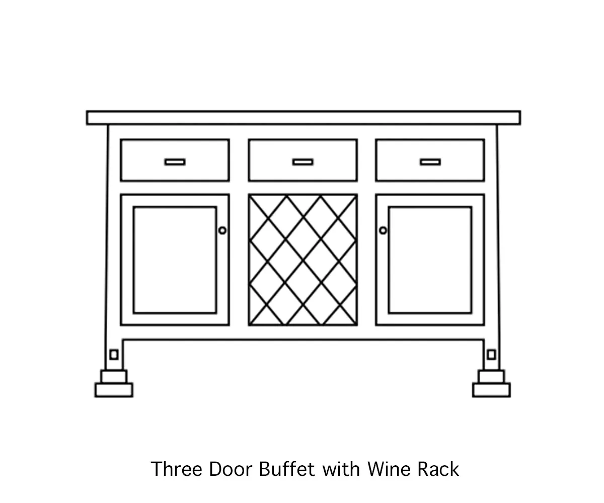 Carla Elizabeth Buffet by Hermies Table Shop