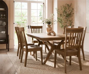 Madison Trestle Table Collection by Arista Wood