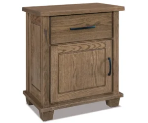 Monarch 1 Door Nightstand by J&R Woodworking