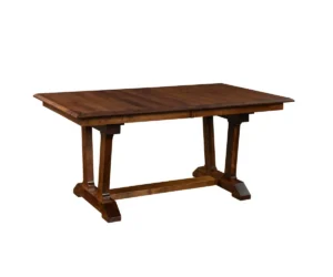 Harper Double Pedestal Dining Table by Hermies Table Shop