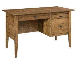 Alamo Pencil Desk by Crystal Valley Hardwoods
