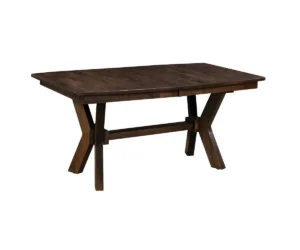 Bradley Double Pedestal Table by Hermies Table Shop