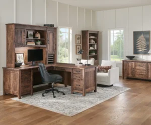 Houston Office Collection by Forks Valley Woodworking