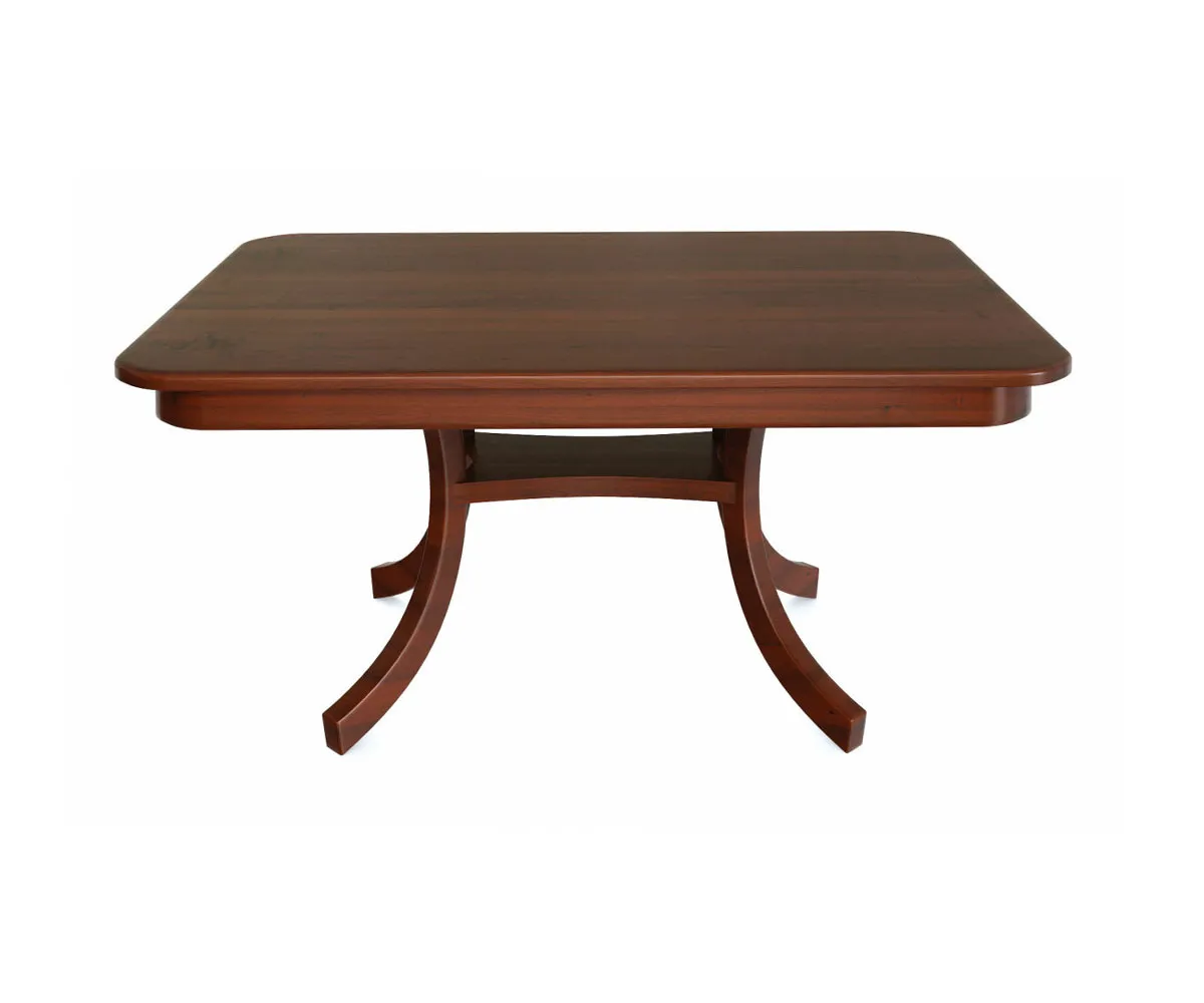 Carlisle Double Pedestal Dining Table by Hermies Table Shop