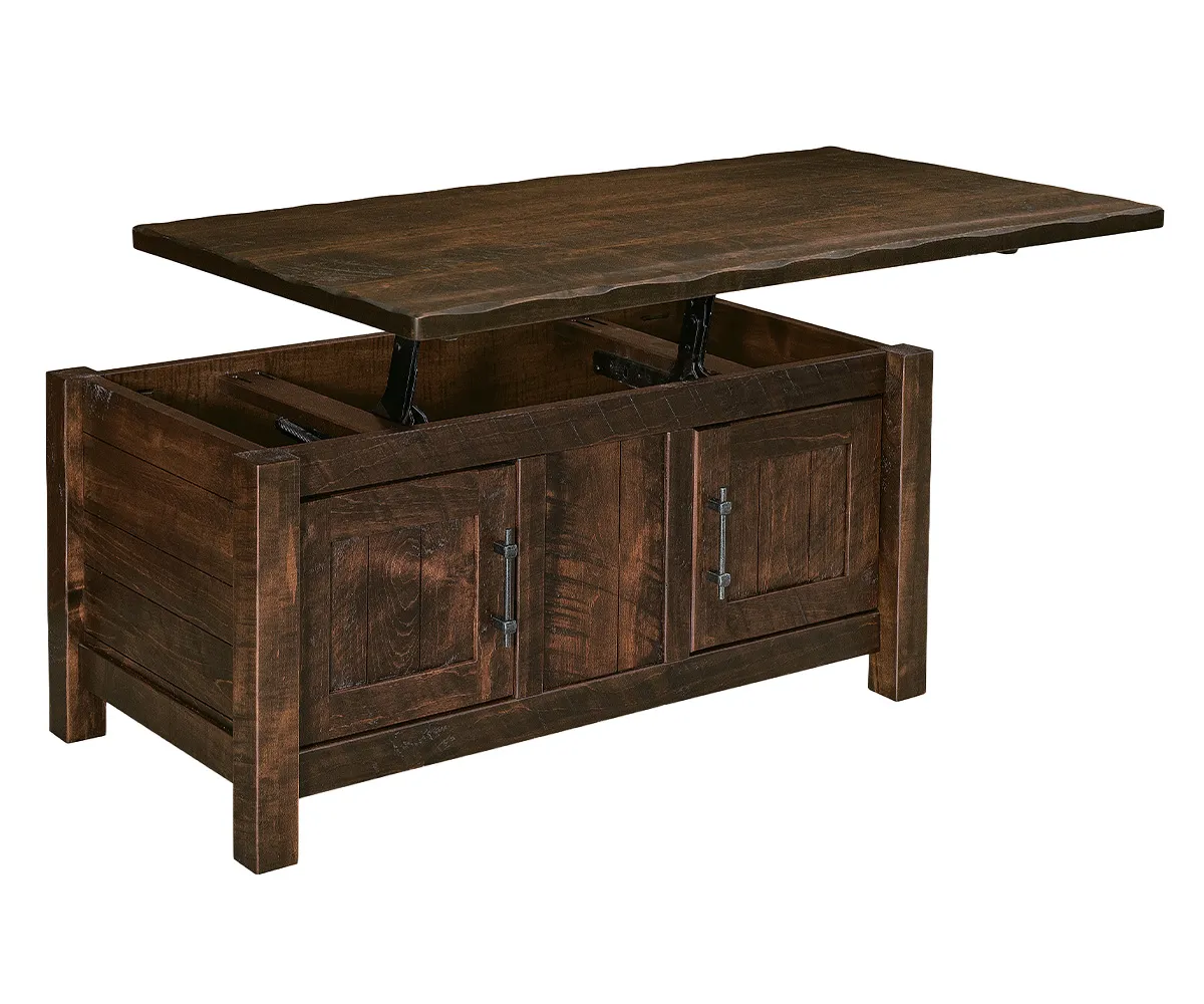 Houston Enclosed Lift Top Coffee Table by Forks Valley Woodworking