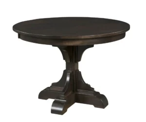 Clifford Single Pedestal Dining Table by Hermies Table Shop